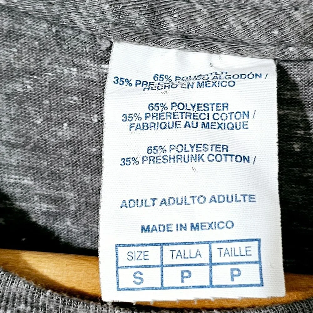 Grace Wins‎ Delta Apparel Womens T-Shirt Size S Gray~SS20.4 - Picture 2 of 4